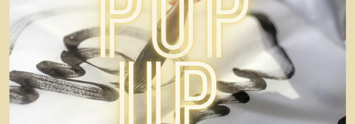 Pop up Kalligrafie engels