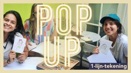 POP UP | 1-lijn-tekening