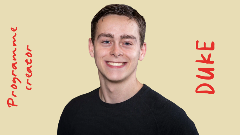 Duke (studeert Communicatie)